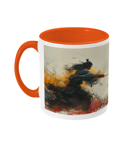 Gekleurde Mok Samurai