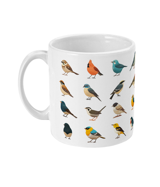 Oiseaux en tasse