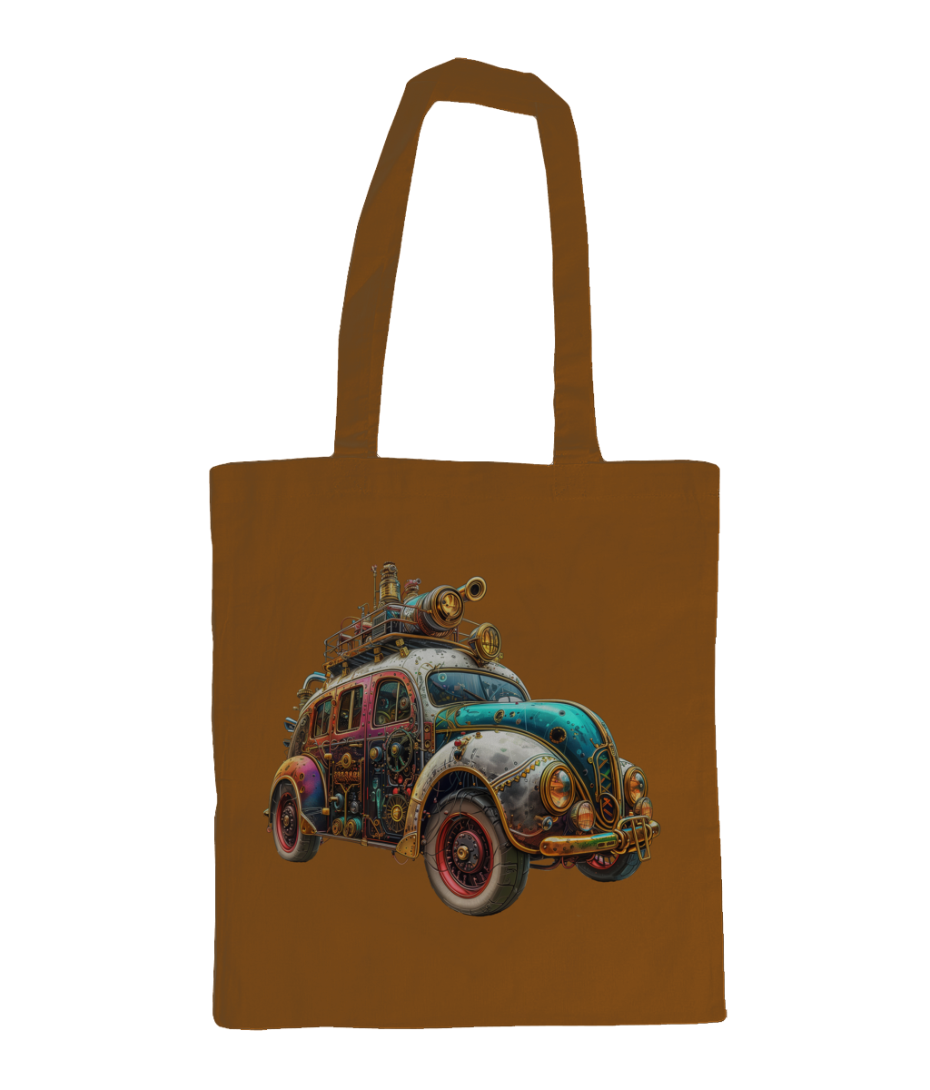 Sac 100% coton Steampunk Car