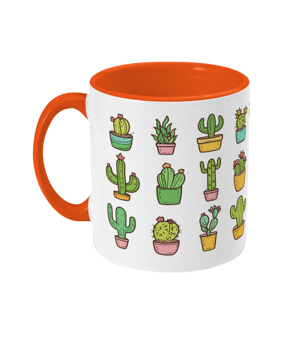 Tasse colorée Cactus