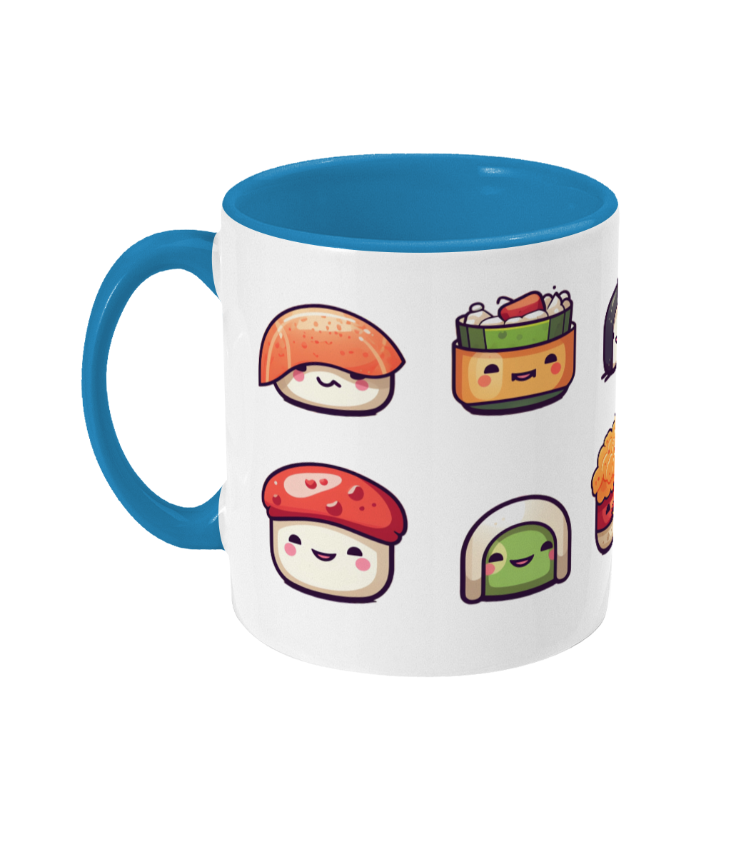 Colored Mug of Sushi