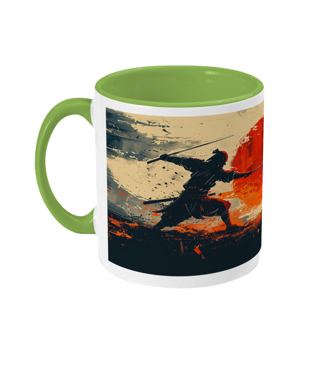 Colored Mug Samurai