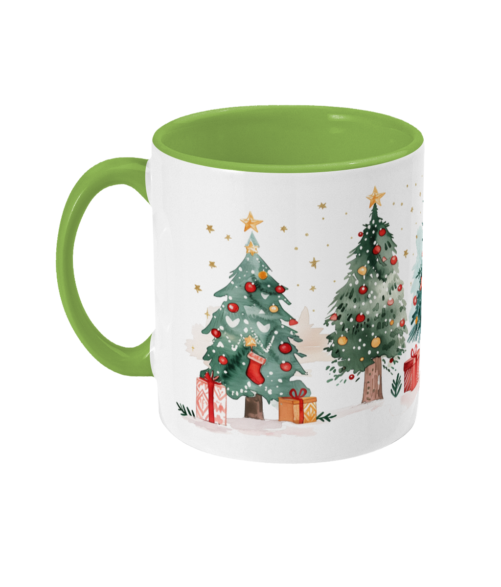 Gekleurde mok Kerst