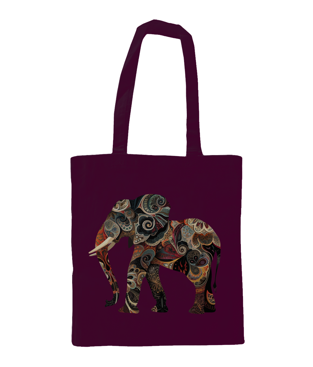 Bag 100% Cotton Elephant