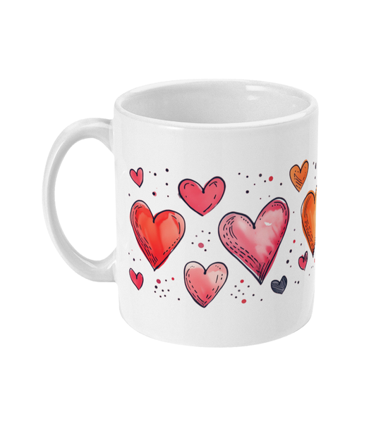 Tasse Coeurs