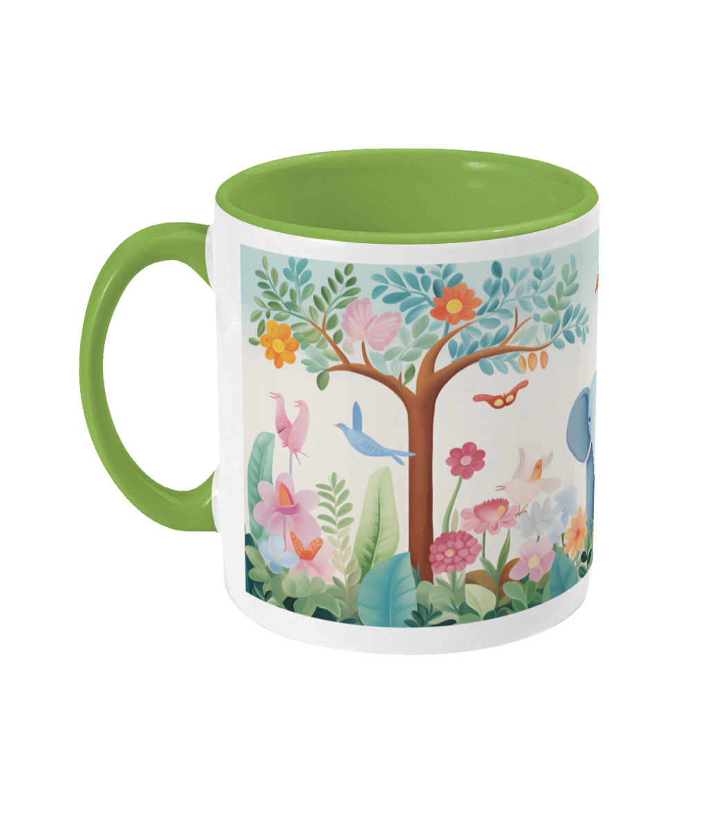 Mug coloré Animaux de la forêt