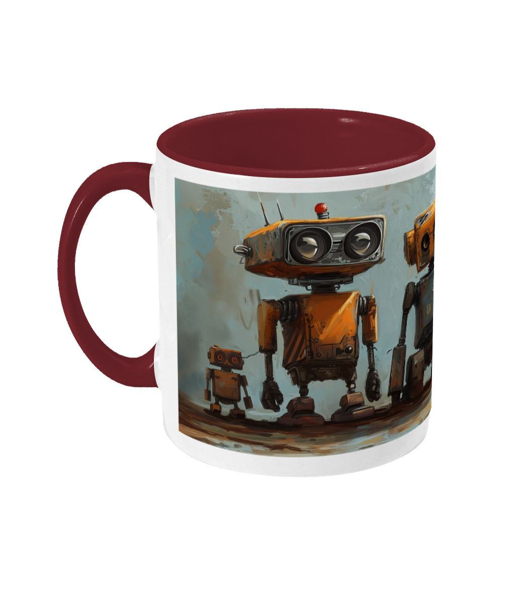 Gekleurde Mok Robots