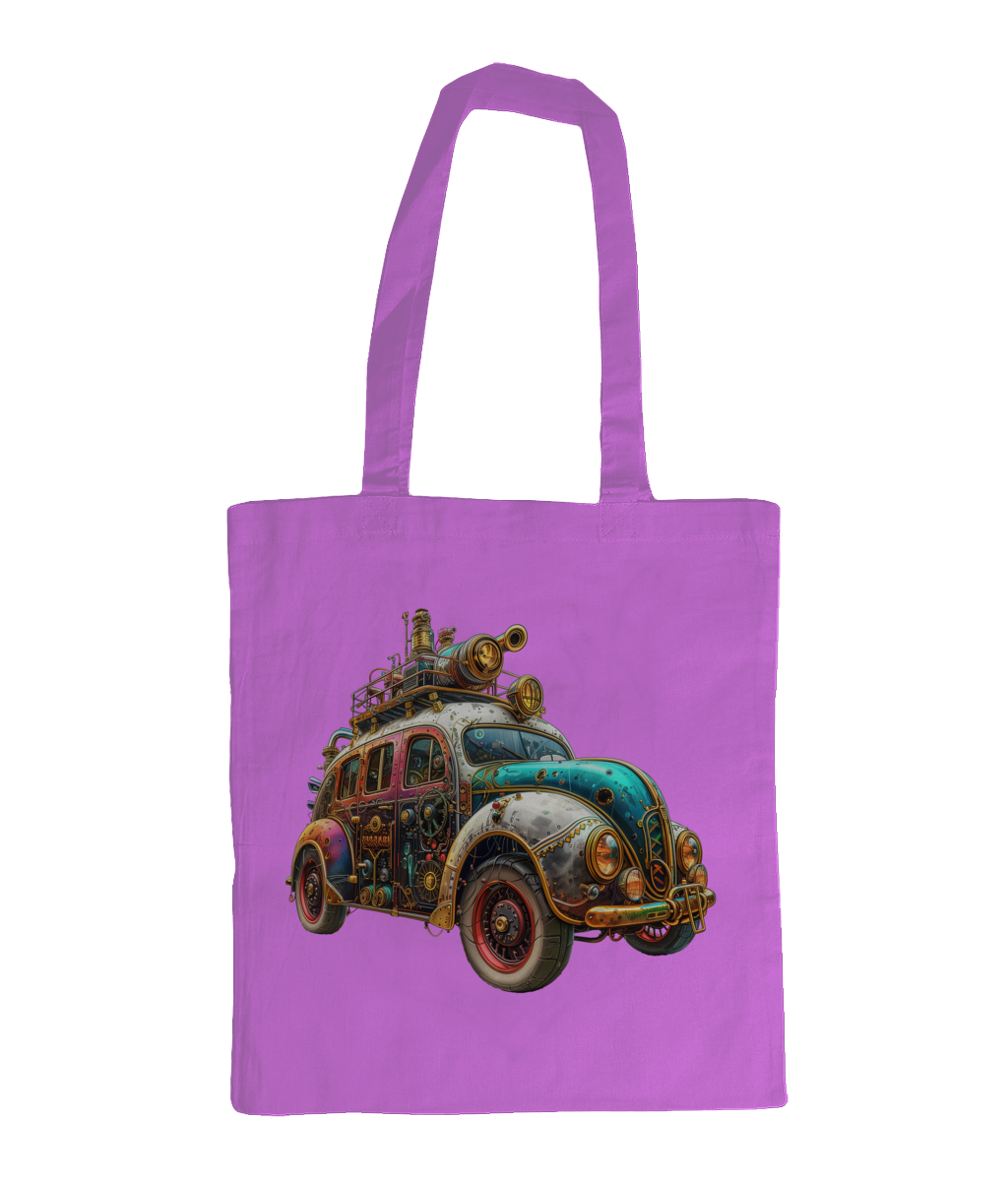 Sac 100% coton Steampunk Car