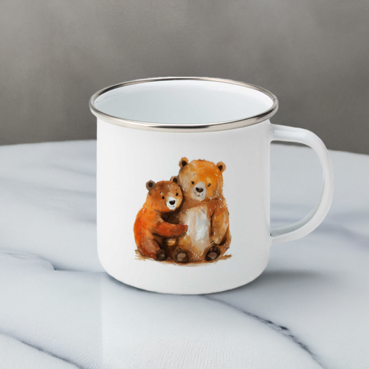 Enamel Mug Bears