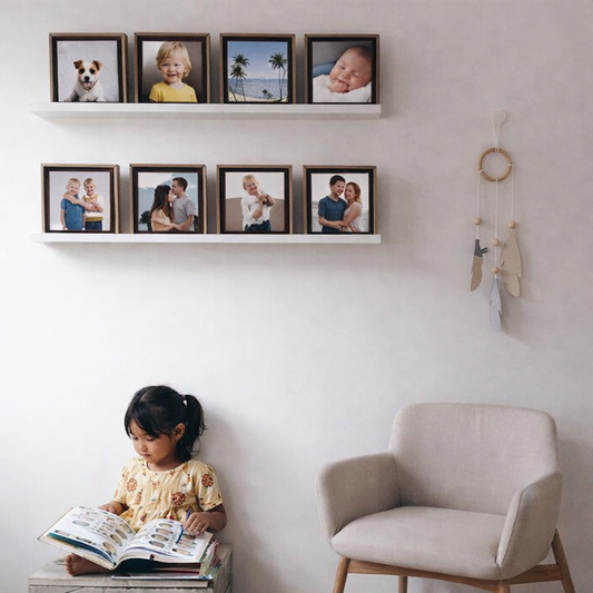 Persoonlijke kartonnen fotolijst